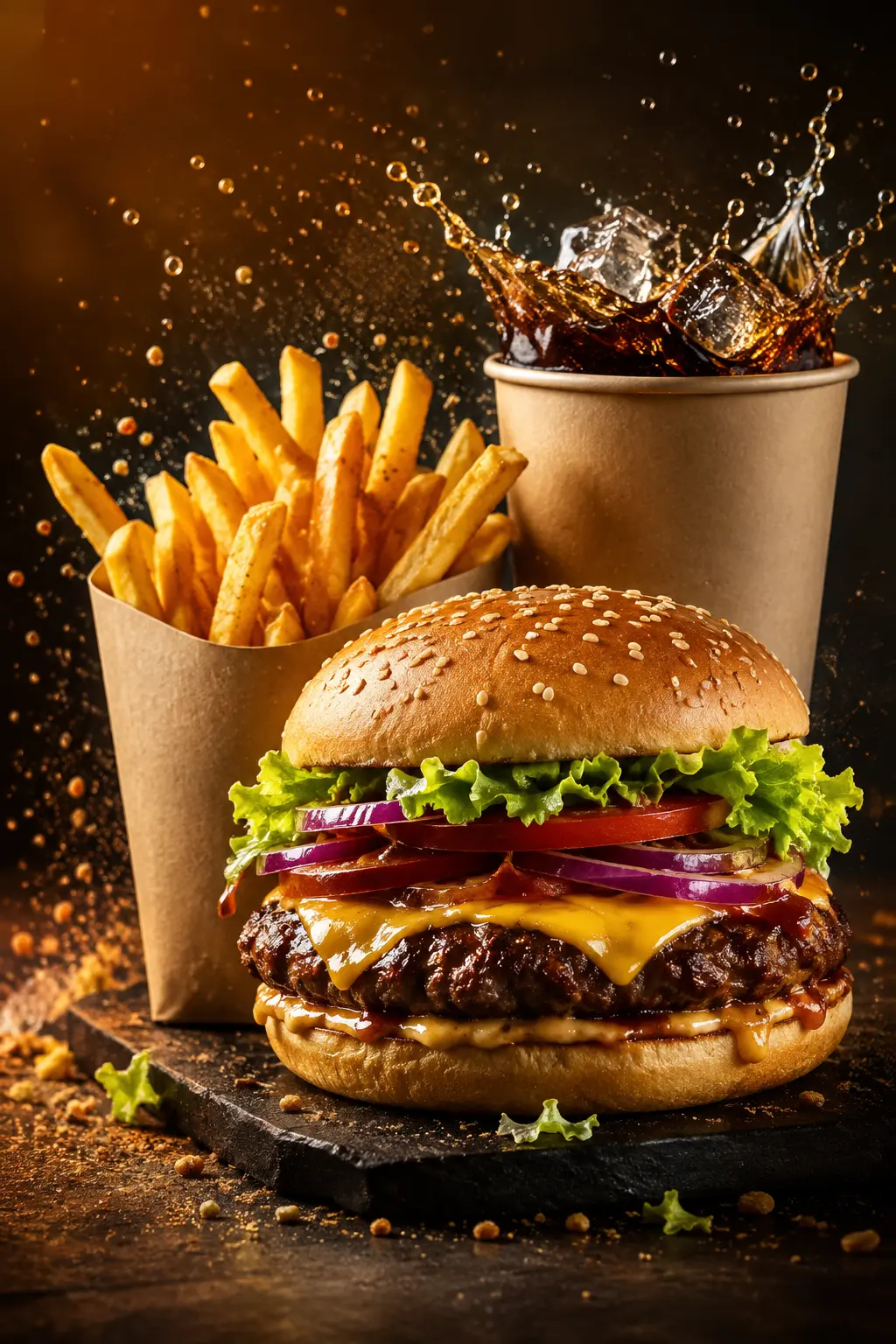 Campaña publicitaria de alimentos creada con inteligencia artificial