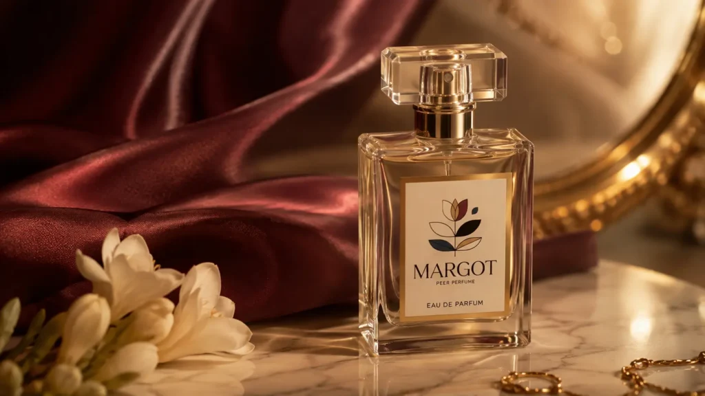 Publicidad horizontal de producto premium para Producción de Contenido con IA de Margot