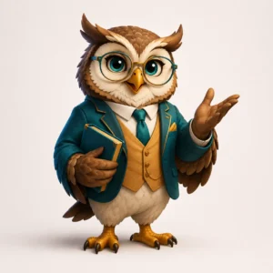 Mascota animal estilizada para marca, identidad visual y contenido promocional