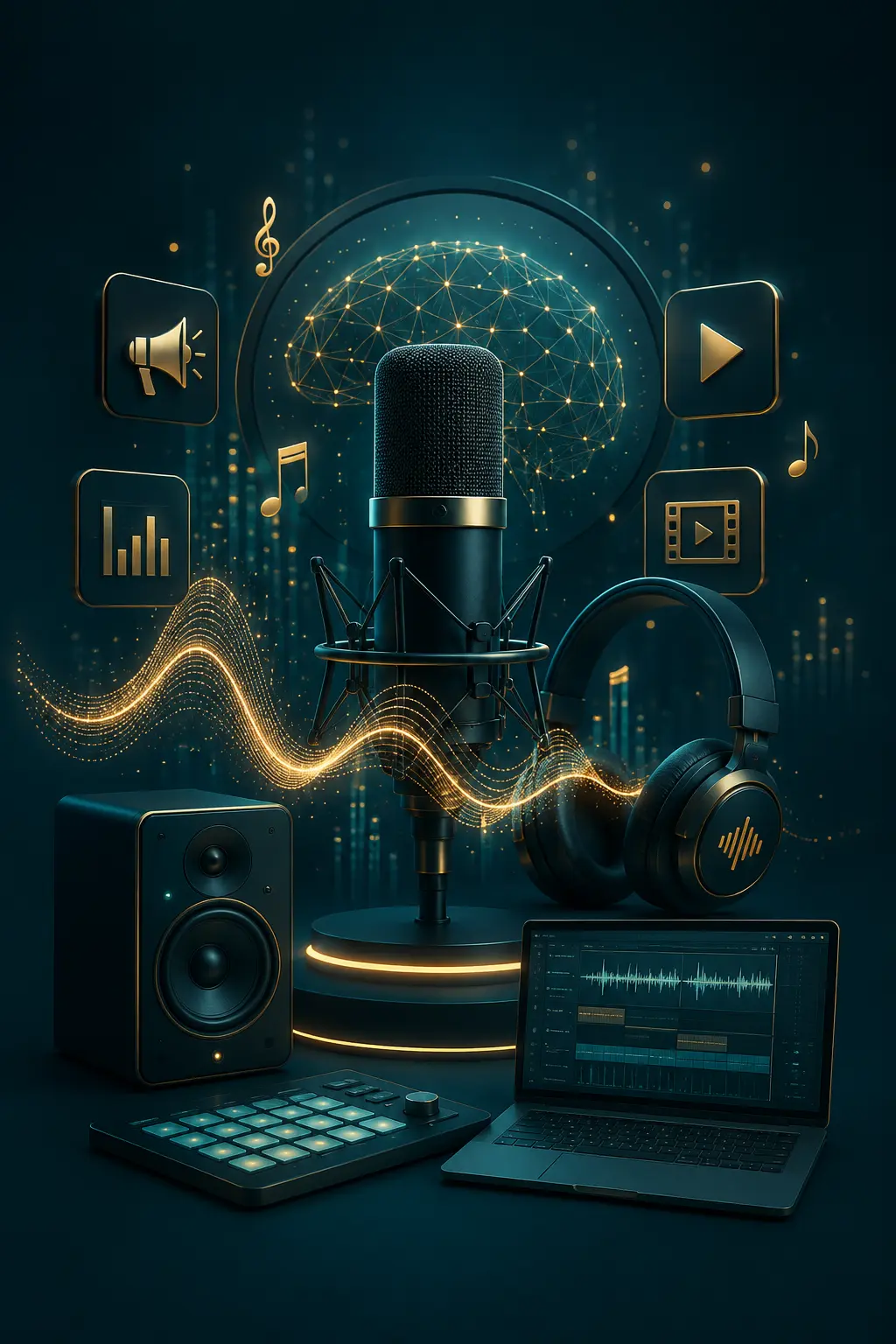 Música y jingles con inteligencia artificial para marcas, campañas y contenido digital